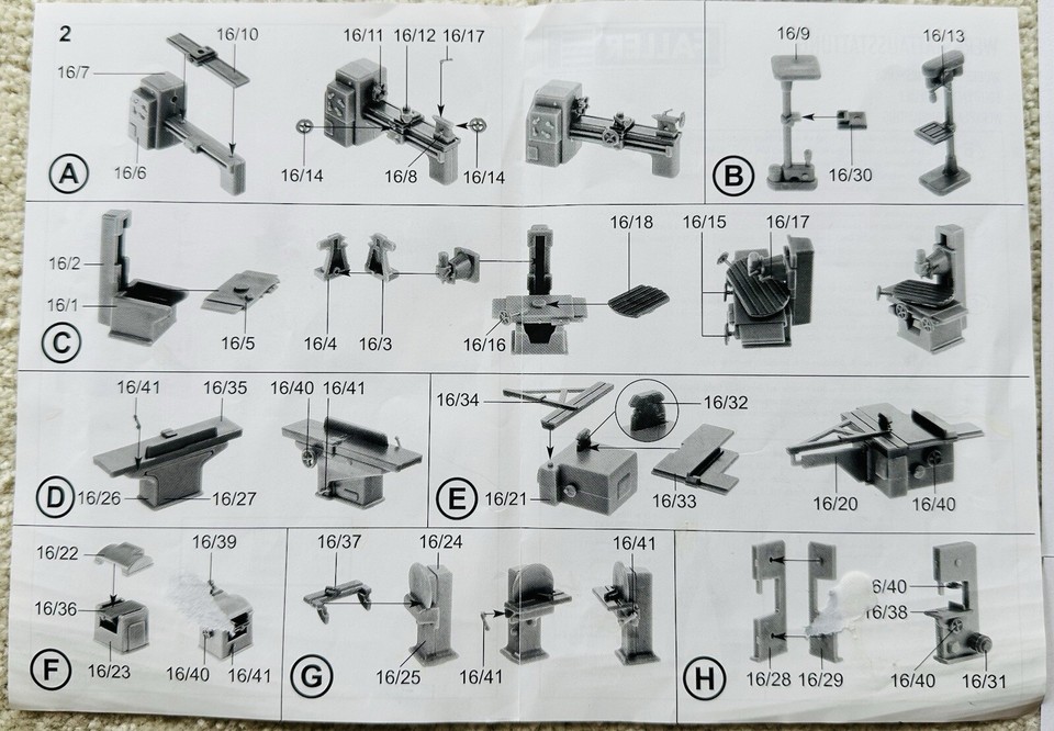 Faller - Machines à Travailler Le Bois