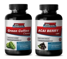 antioxidant essential oil - GREEN COFFEE CLEANSE – ACAI BERRY COMBO 2B - acai cl