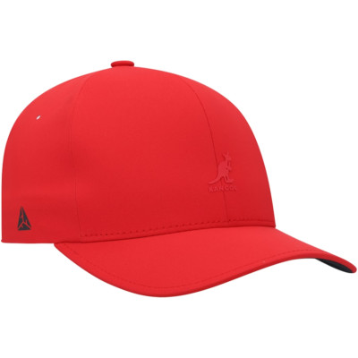 KANGOL MENS OG LOGO DELTA HAT FLEX FIT HAT EXCLUSIVE RED SIZE SMALL/MEDIUM NWT