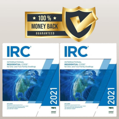 IRC 2021 International Residential Code 2021 Paperback