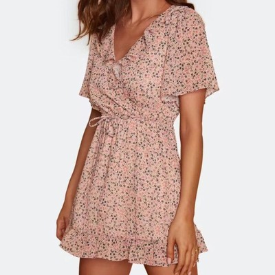 Lost+Wander Floral Fairy Mini Dress NWT Women SIZE S