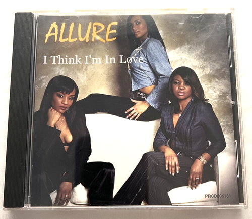 ALLURE I think I’m in Love w/ INSTRUMENTAL & RADIO VERSION PROMO DJ CD Single - Picture 2 of 4