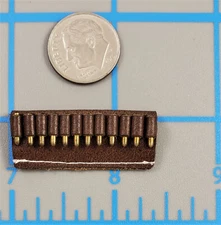 DID WWII US army General Patton bandolier with 12 rounds 1/6 scale toys revolver