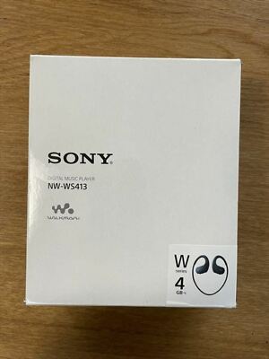 SONY NW-WS413 B Walkman 4GB W Series Headphone Integrated for Sports Japan NEW