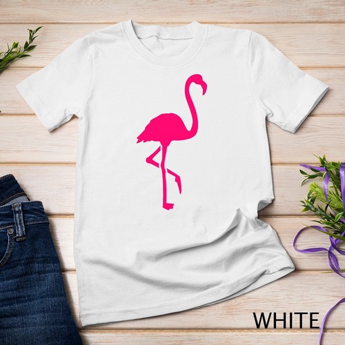 Pink flamingo Unisex T-shirt - Picture 14 of 15