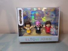 Fisher Price Little People Collector Elton John 3 Figure.  NIB
