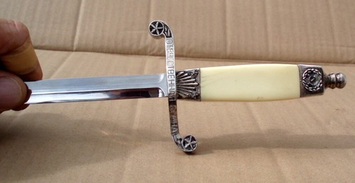 HISTORIC 1991 COLLAPSE OF SOVIET UNION VINTAGE PRESENTATION DAGGER KNIFE RUSSIAN - Picture 11 of 24