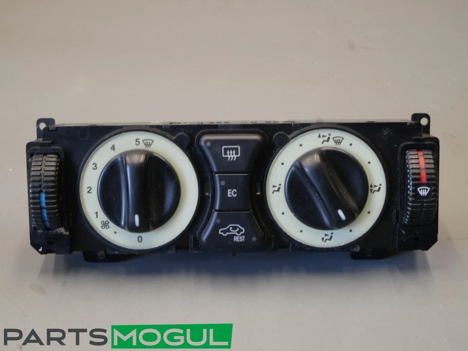 01-04 Mercedes R170 SLK320 SLK32 AMG AC A/C Calentador Climatizador Interruptor Fabricante de Equipo Original Foto 2 de 4