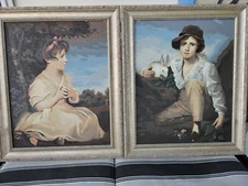 Age Of Innocence Paint By Numbers Boy With Rabbit & Girl Under The Tree