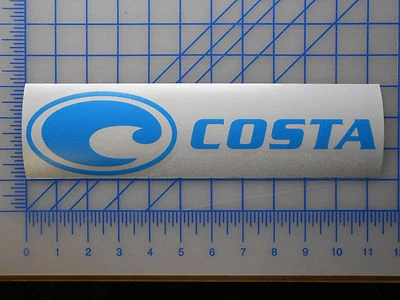 DD Costa Del Mar Sunglasses Decal Sticker 3.5" 5.5" Brine Harpoon Fathom Jose