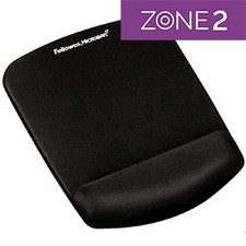 Image of Fellowes 9252003 PlushTouch Mousepad Wrist Support Black