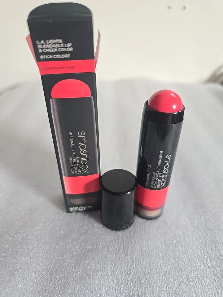 SMASHBOX L.A. LIGHTS BLENDALE LIPS & CHEEK COLOR ECHO PARK PINK - Image 3 of 4