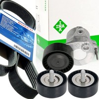 Bosch 6PK2000 Keilrippenriemen-Satz + Spanner FüR C204 C218 X218 MERCEDES-BENZ