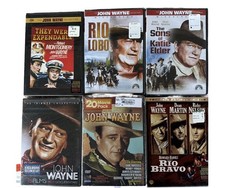 John Wayne Sealed DVD Lot Rio Bravo Rio Lobo 20 Movie Pack 25 Films Westerns