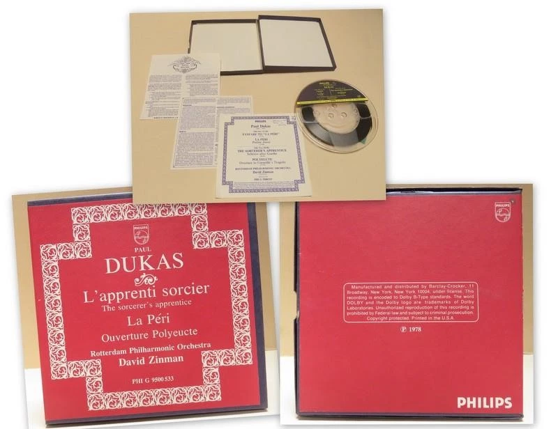 Barclay Crocker Philips Dolby 7.5 ips 4-Track Reel to Reel Tape - U CHOOSE - Image 3 of 4