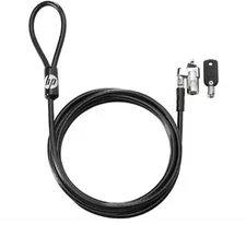 T1A62UT HP Keyed Security Cable Lock Black