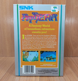 Nr MINTY BOX CIB Athena NO Rev-A Circle Seal complete in nes collector lot NICE