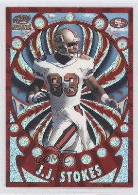 1997 Pacific Revolution Red JJ Stokes #130 0q3