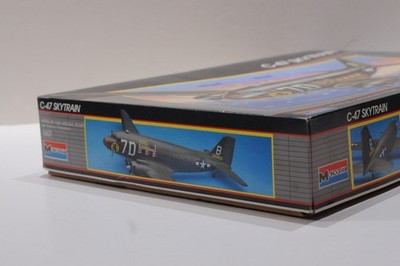 MONOGRAM C-47 SKYTRAIN PLANE SCALE 1:48 PLASTIC MODEL KIT | eBay