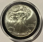 2008 Silver American Eagle 1 oz $1 In Capsule