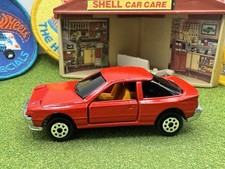 1988 Majorette Toyota Celica GT 2.0 Red 4th Gen 1:58 RARE HTF No Door Tampo NM