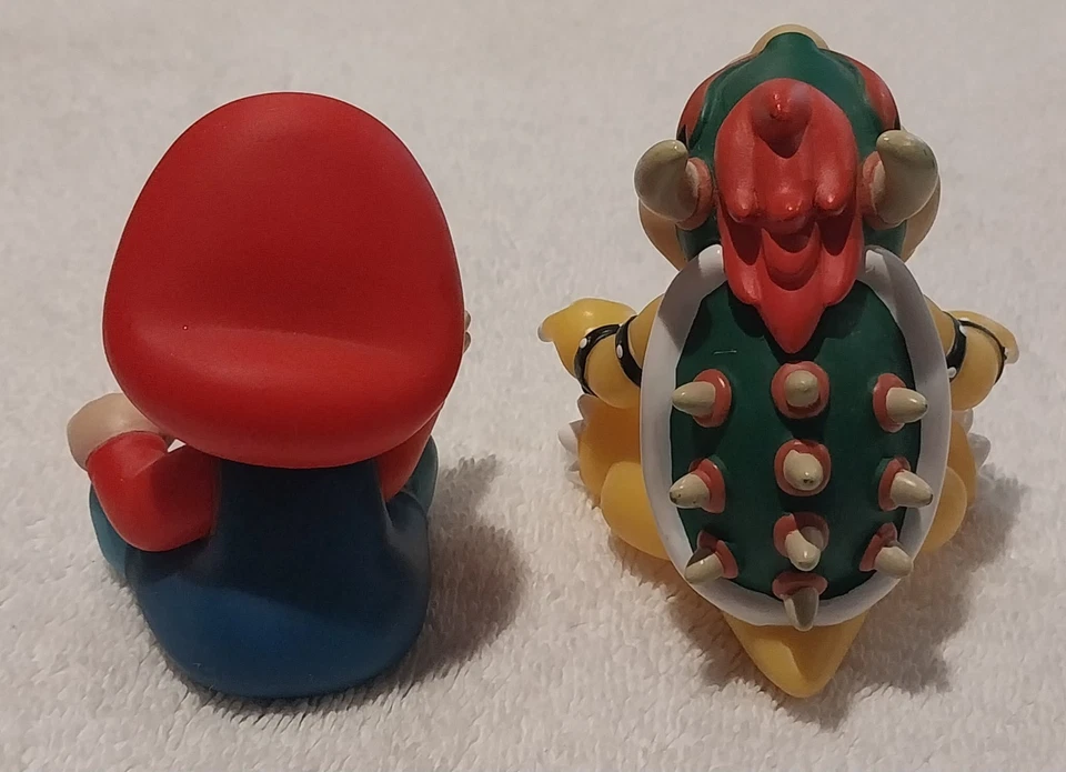 Furuta Super Mario Baby Mario And Bowser Figure Nintendo 2009 Japan - Image 3 of 4