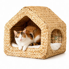 Cat Wall Shelves Wall Mounted Cat Furniture Bed Condo w/ Washable Cushion