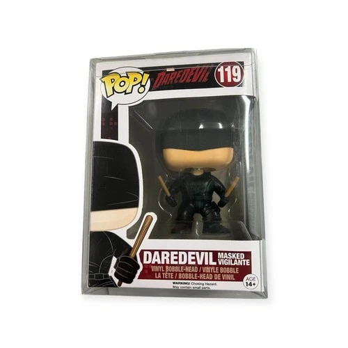 Funko Pop: Marvel - Daredevil Masked Vigilante #119 In Pop Protector Vaulted!