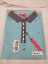 Redvanly Mens Golf Shirt Size L Color Curacao
