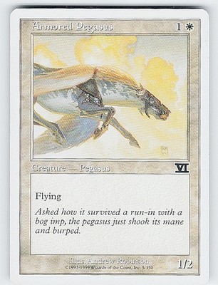 Classic Sixth Edition #5 Armored Pegasus