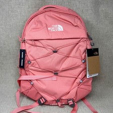 The North Face Borealis Backpack Women 27L Terra Cotta Pink Padded Laptop NWT