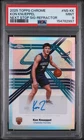 2025 Topps Kon Knueppel Base Autographs (PSA 9)