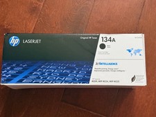 Genuine HP 134A Black Toner Cartridge W1340A New, Sealed 