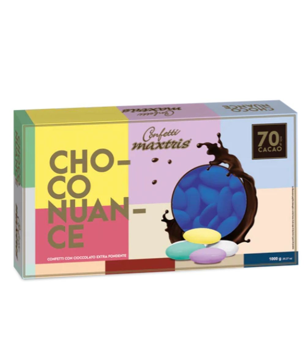 CONFETTI MAXTRIS CHOCO NUANCE BLU 1 KG