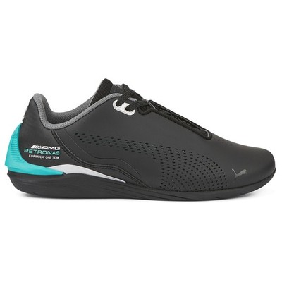 PUMA Mercedes Amg Petronas F1 Drift Cat Decima Lace Up  Youth Boys Black Sneaker