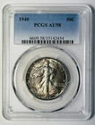 Photo of a 1940-P Walking Liberty Half Dollar from an eBay listing that sold on Jul 21, 2026