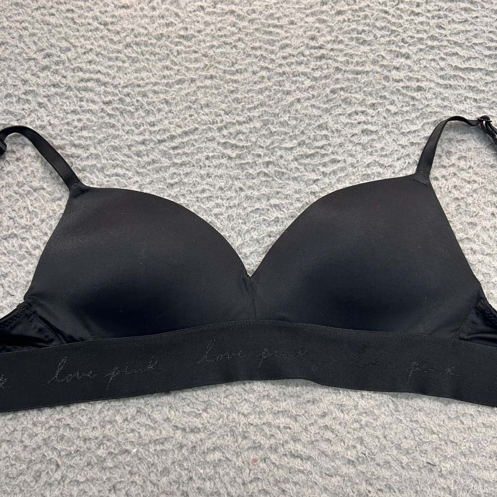 Pink Bra 32B Push Up Bra Wear Everywhere wireless Push-Up Victoria Secret