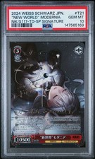 WEISS SCHWARZ JAPANESE GODDESS OF VICTORY: NIKKE "NEW WORLD" MODERNIA PSA 10