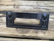 Original Victorian Cast Iron Letterbox Circa 1882.  Antique. Archibald Kenrick.