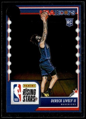 2023-24 Hoops Premium Stock #291 Dereck Lively II Rookie E1