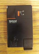 National PE-120CT Camera Flash - Auto/Manual - Slim Vintage Strobe -Tested/Works