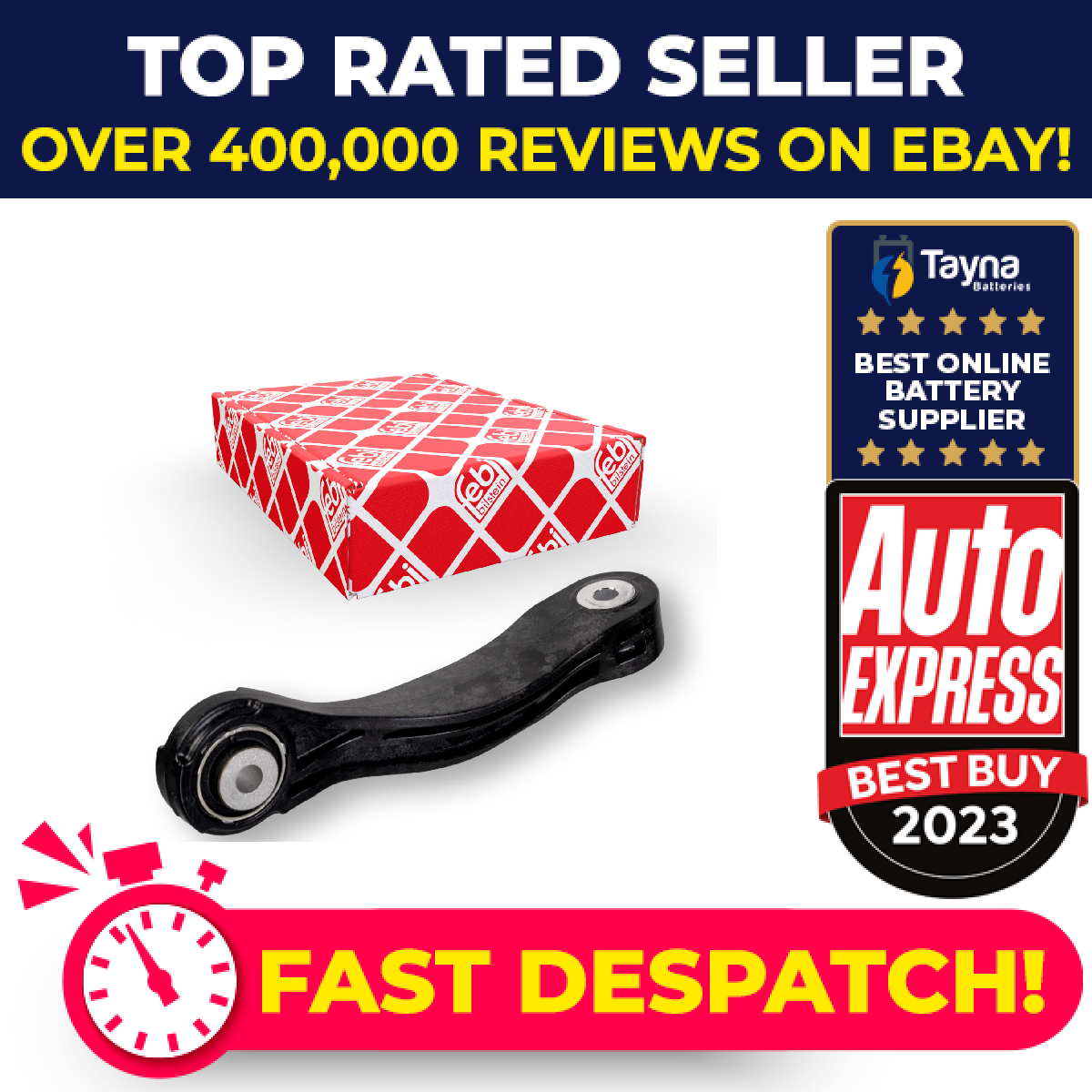 Anti Roll Bar Link fits AUDI A7 4KA 3.0D Rear Left or Right 2018 on DDVB Febi