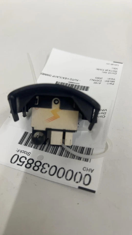 Chevrolet Cavalier 2005 panel luces atenuador interruptor dial 22604117 OEM Foto 3 de 4