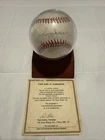 Reggie Jackson autographed Rawlings Baseball COA (The Score Board)