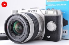  N Mint SC:600 PENTAX Q10 Silver Digital Camera 5-15mm Lens From Japan 5971