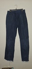 Vintage 1980's Seafarer USN Navy Sailor Utility Wide Leg Bell Bottom Slacks