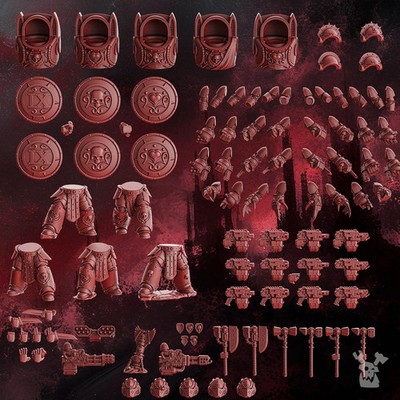 Bits - Destroyers - Resin Tabletop Miniature