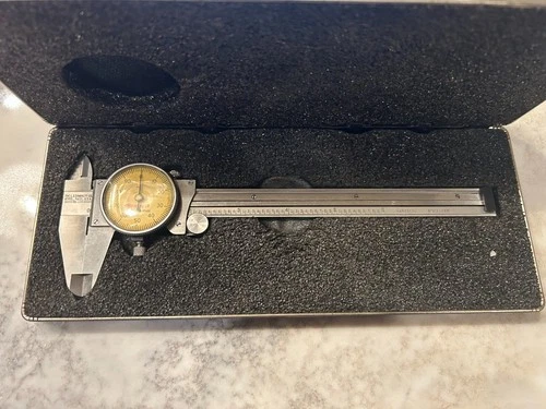 The L. S. Starrett 6" .001 Dial Caliper