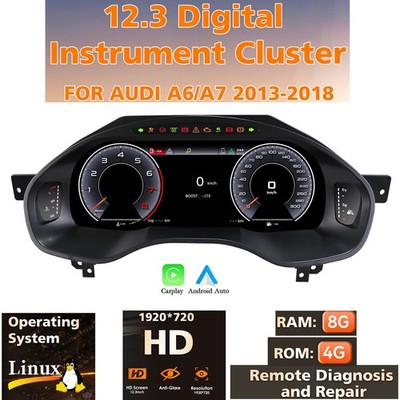 LCD Display für Audi A6 A7 2013-2018  Digital Instrument Cluster Tacho dashboard