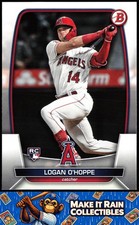 Logan O'Hoppe 2023 Bowman #39 Los Angeles Angels Rookie RC